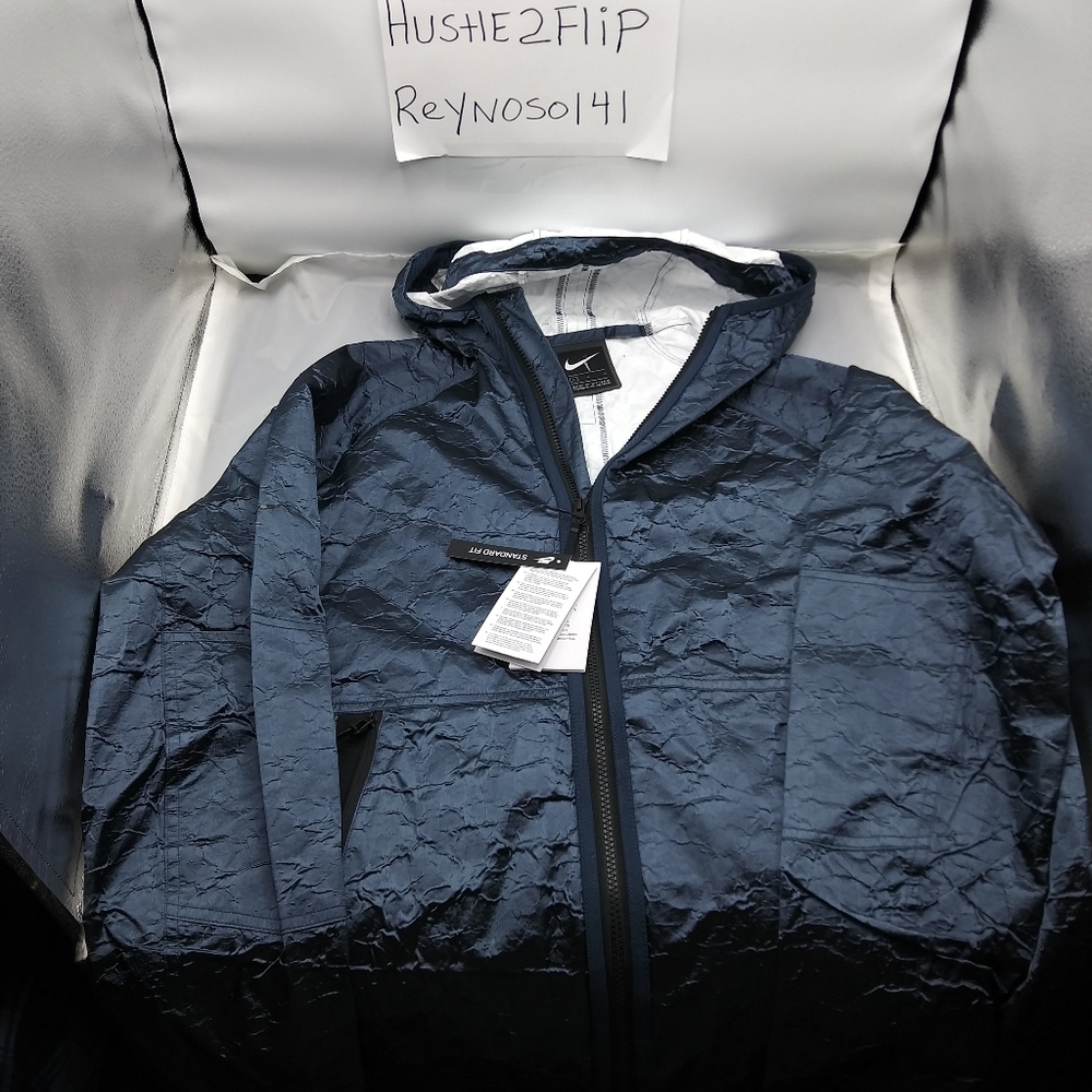 Nike Sportswear Tech Pack Woven Hooded Jacket Sz L